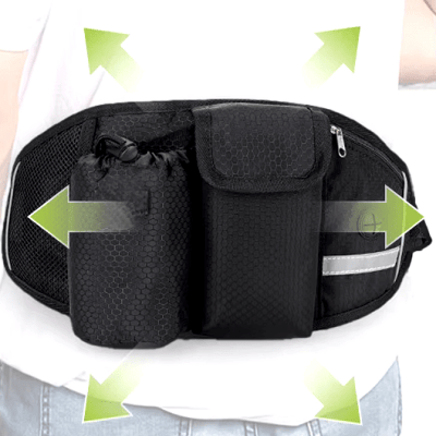 Sac banane pour chien - PetWaistpack™ - Noir