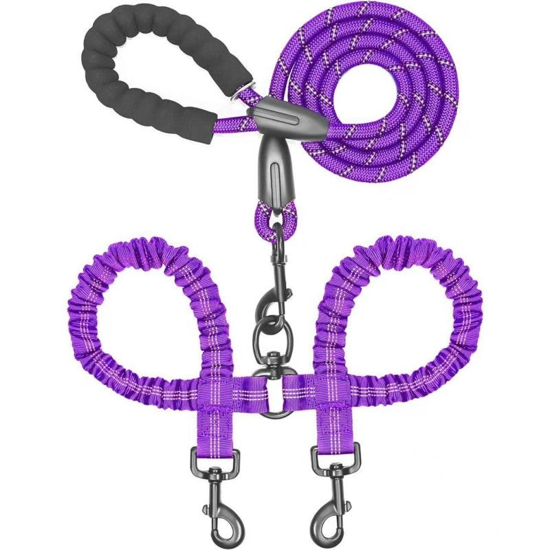 Laisse Rando-Duo Violet