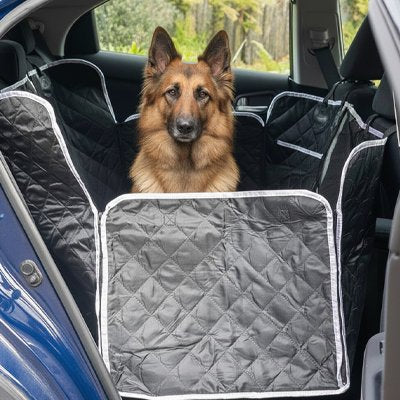 Housse voiture chien matelasse cote