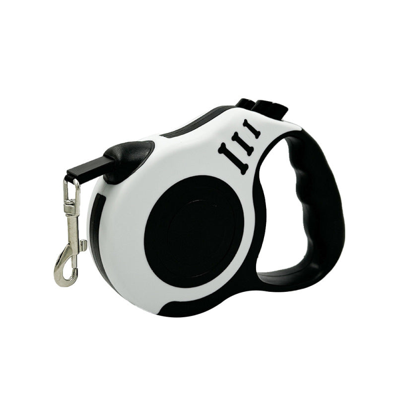 laisse rétractable blanc