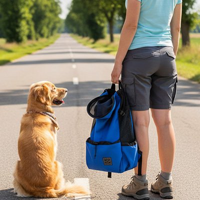SAC A DOS CHIEN