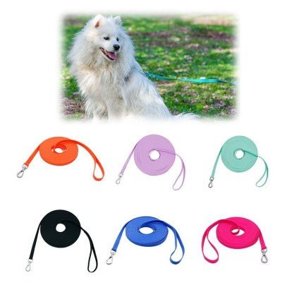 Longe PVC 6 couleurs chien
