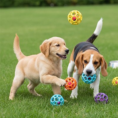 Balle pour Chien Balle Folle chiot jeu au parc