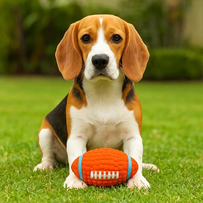 Balle pour Chien Football Beagle parc