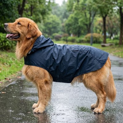Blouson pour chien​ bleu golden