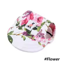 casquette chien pro modele fleur