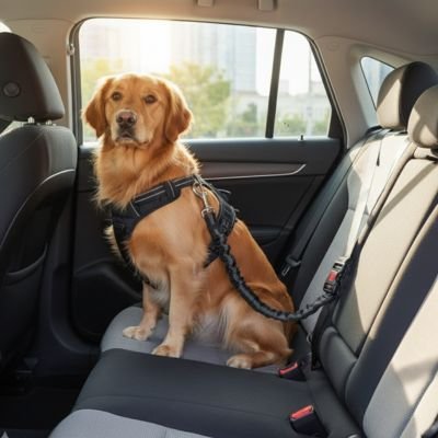 Ceinture de sécurité pour chien securidad golden