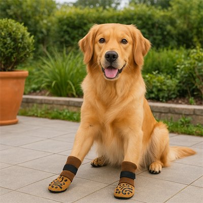 Chaussette pour chien golden bitume