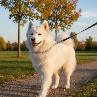 Collier Chien malamute chaine chic 