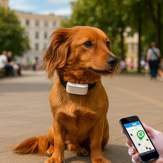 Collier GPS Chien Pro chien millieu urbain