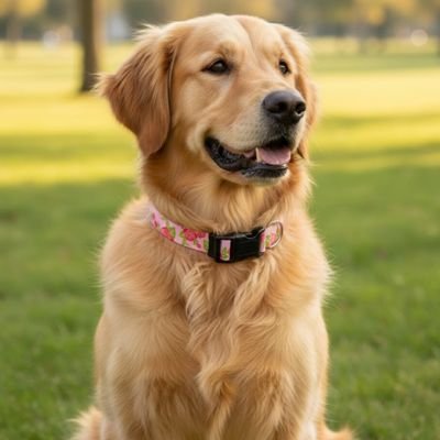 Collier pour Chien Solide Golden