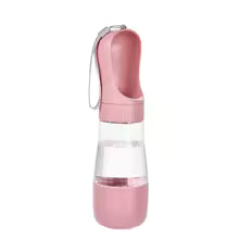 gourde chien rose