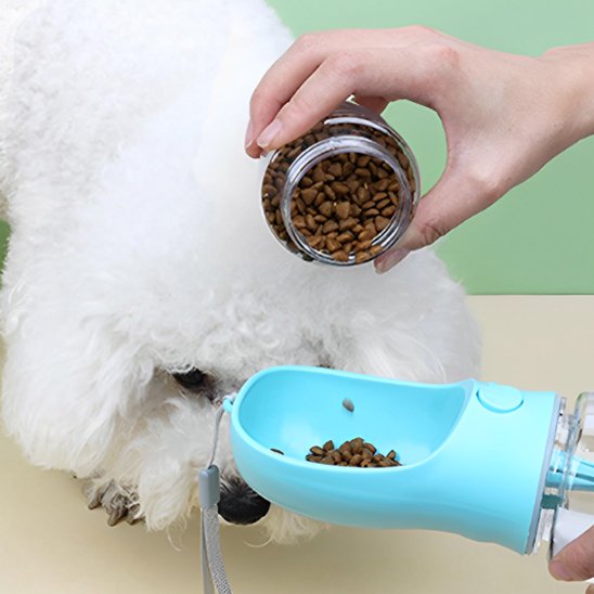 Gourde pour chien hydratation croquette