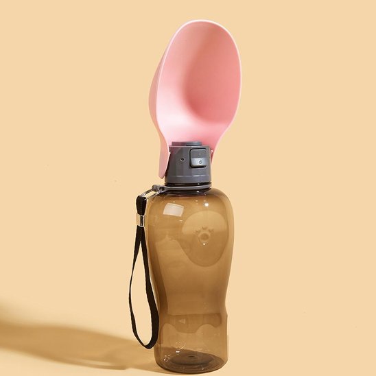 Gourde pour chien​ produit rose