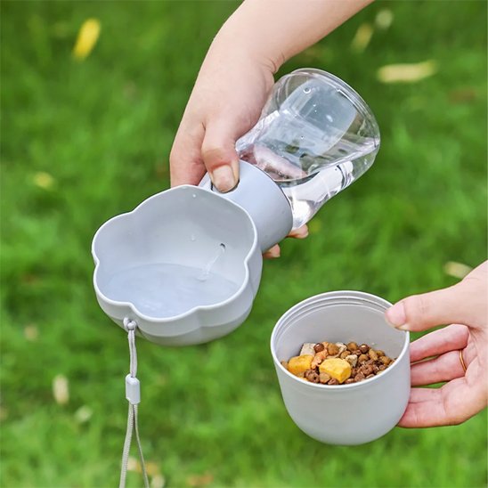 Gourde pour Chien avec récipien 
