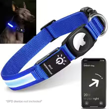 Collier GPS pour chien Fido bleu
