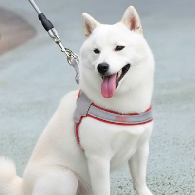 Harnais chien tire-fort Samoyede