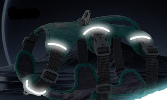 harnais chien reflective jour nuit