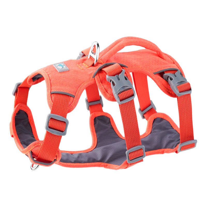 harnais chien urgence rouge