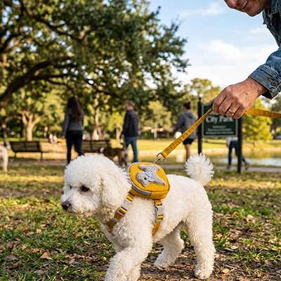 Harnais pour chien mini sac caniche