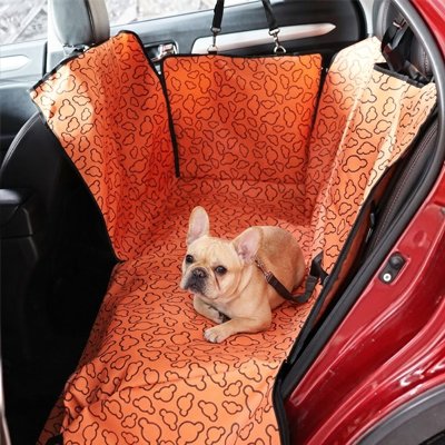 Housse voiture chien calor orange 