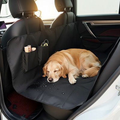 Housse voiture chien confort