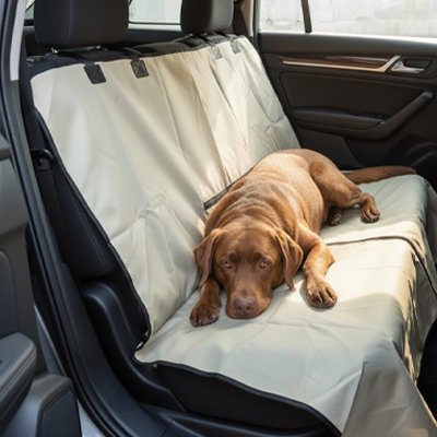 Housse voiture chien confort