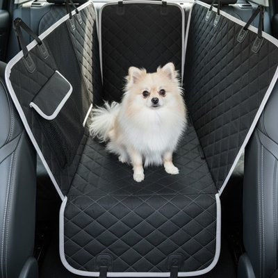 Housse voiture chien matelasse vue cote