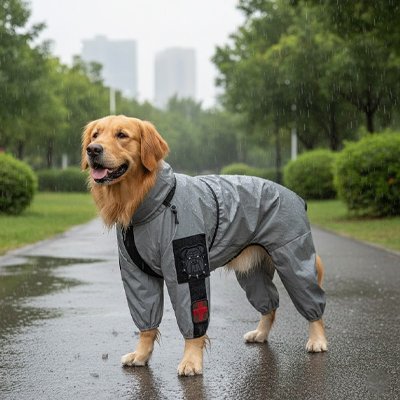 Impermeable pour chien​ 0MUSE0 golden parc