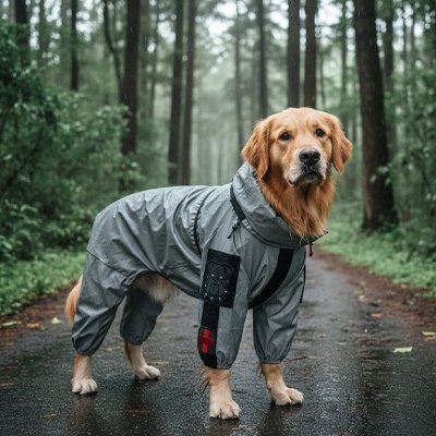 Impermeable pour chien​ 0MUSE0 golden