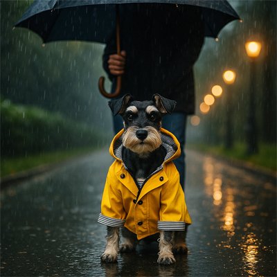 Imperméable pour chien​ matelot jaune