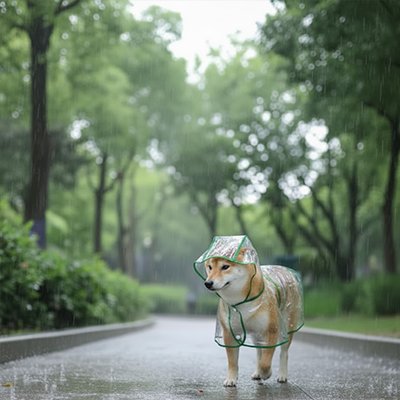 Imperméable pour chien​ urgence au parc