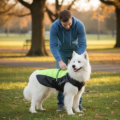 Imperméable pour grand chien style Husky