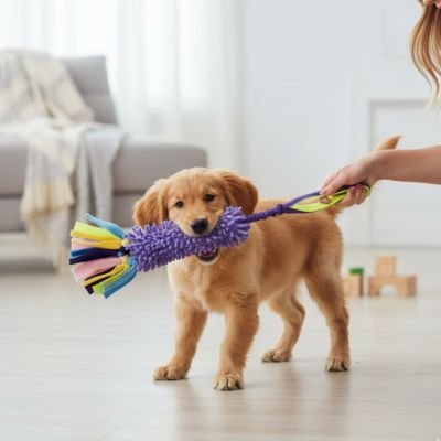 Jouet Chien MouMou maison