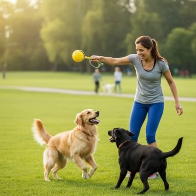 Jouet indestructible pour Chien Balle et Corde duo