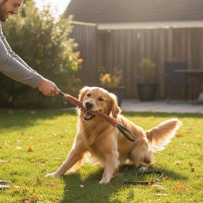 Jouet indestructible pour Chien TAG jardin