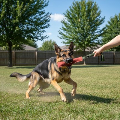 Jouet indestructible pour Chien Tag parc