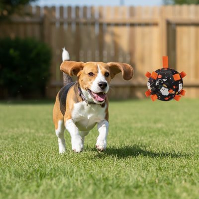 Jouet pour chien​ Boule de Noel jeu