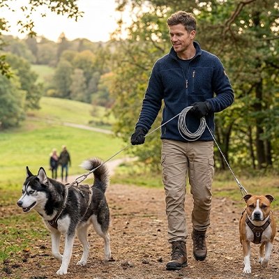 Laisse Chien cable Husky