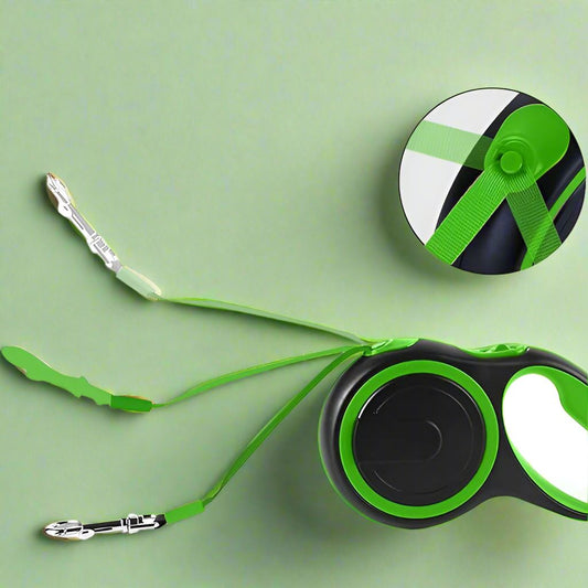 Laisse de Chien - MaxLeash™ - Vert - Chiencompagnon