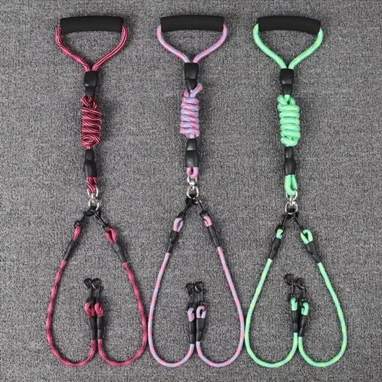 Laisse double pour chien produit couleur