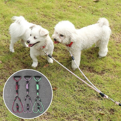 Laisse double pour chien produit multi