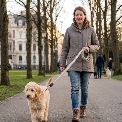 Laisse pour Chien chic parc ballade