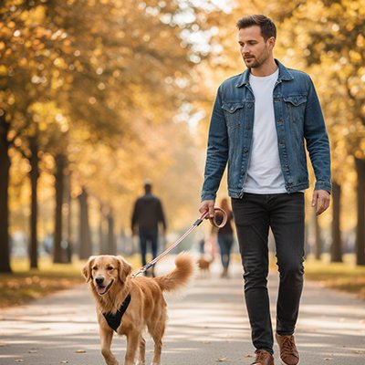 Laisse pour Chien chic promenade