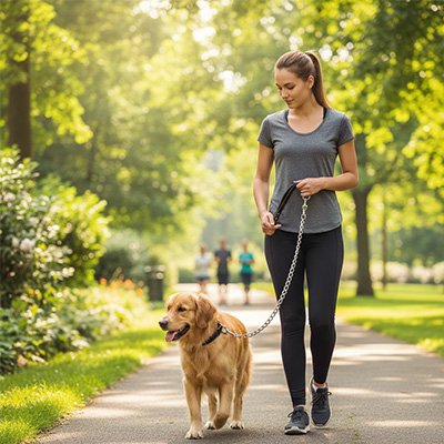 laisse pour chien quotidien chaine