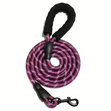 Laisse pour chien ronde chic violet