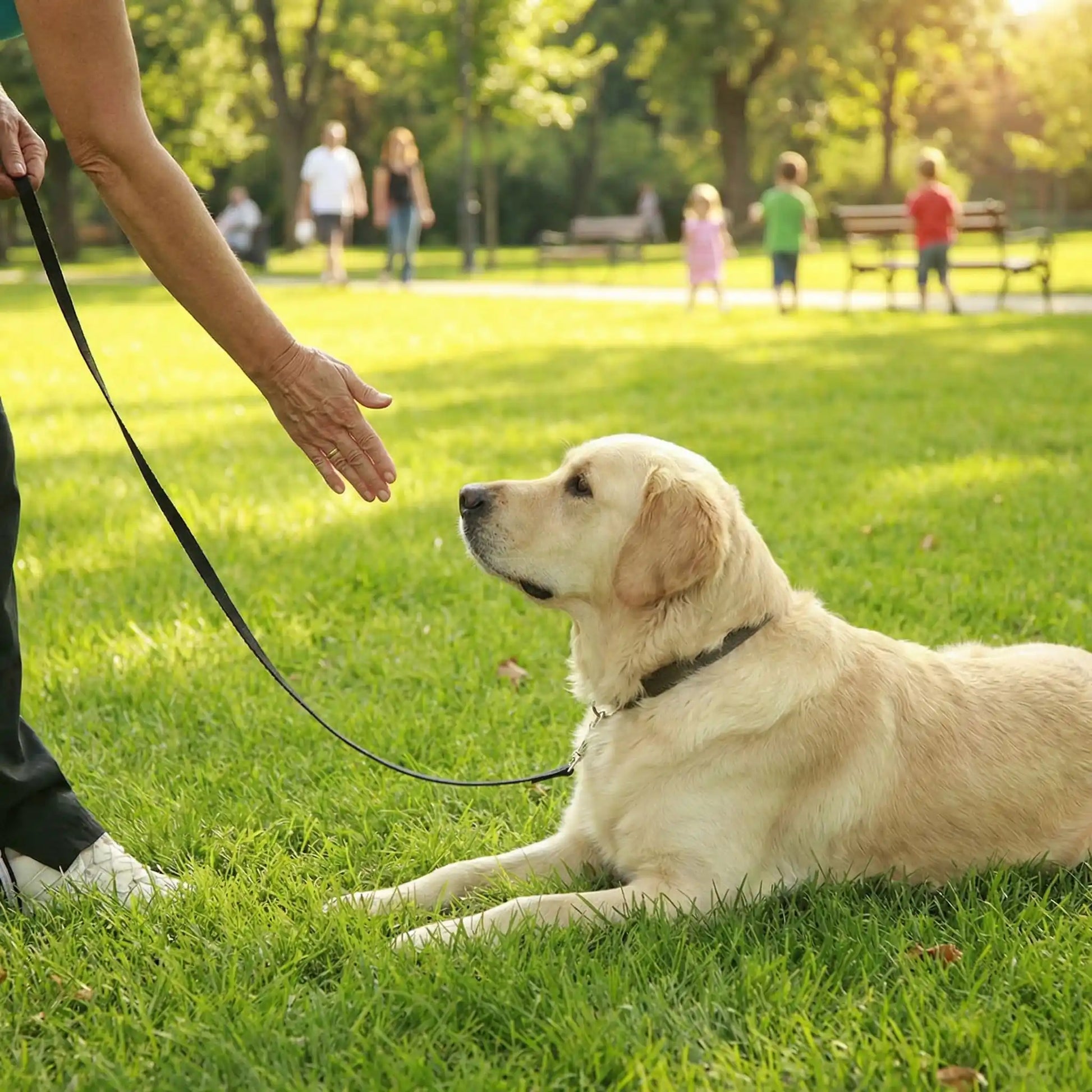 longe pour chien hiot en entrainement