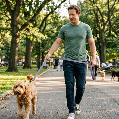 Longe pour Chien Maxi-Longe parc