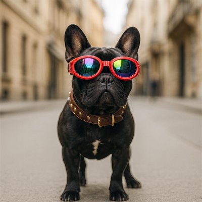 Lunette pour chien​ OculaireZen Rouge