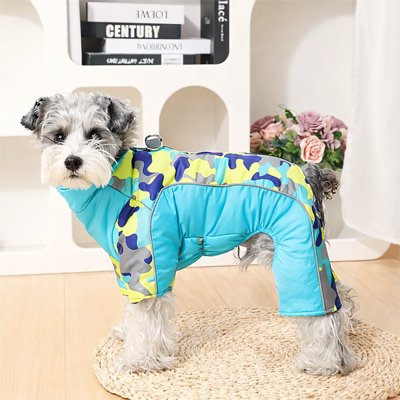 Manteau pour Chien bleu